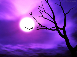 High Resolution Version of the Spooky Halloween Tree