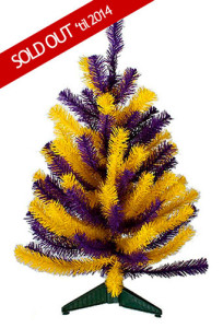 Sold Out Purple and Gold Tree