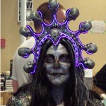 Lauren M.'s Glowing Purple Headdress - The Purple Store
