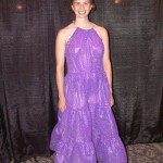 Purple Bubble Wrap Dress